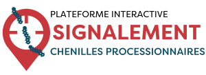 logo plateforme de signalement HD png chenilles processionnaires signaler danger